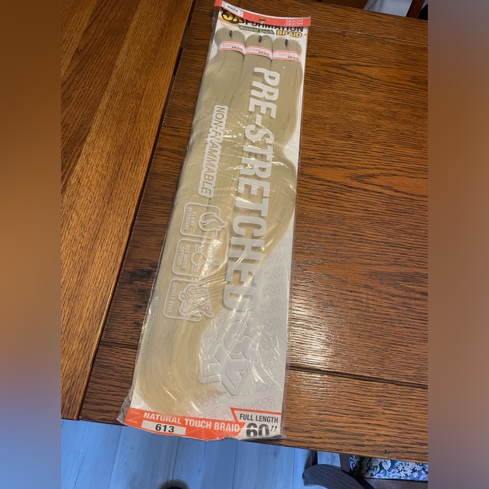 Pre-Stretched Natural Touch Braid - 613 Blonde